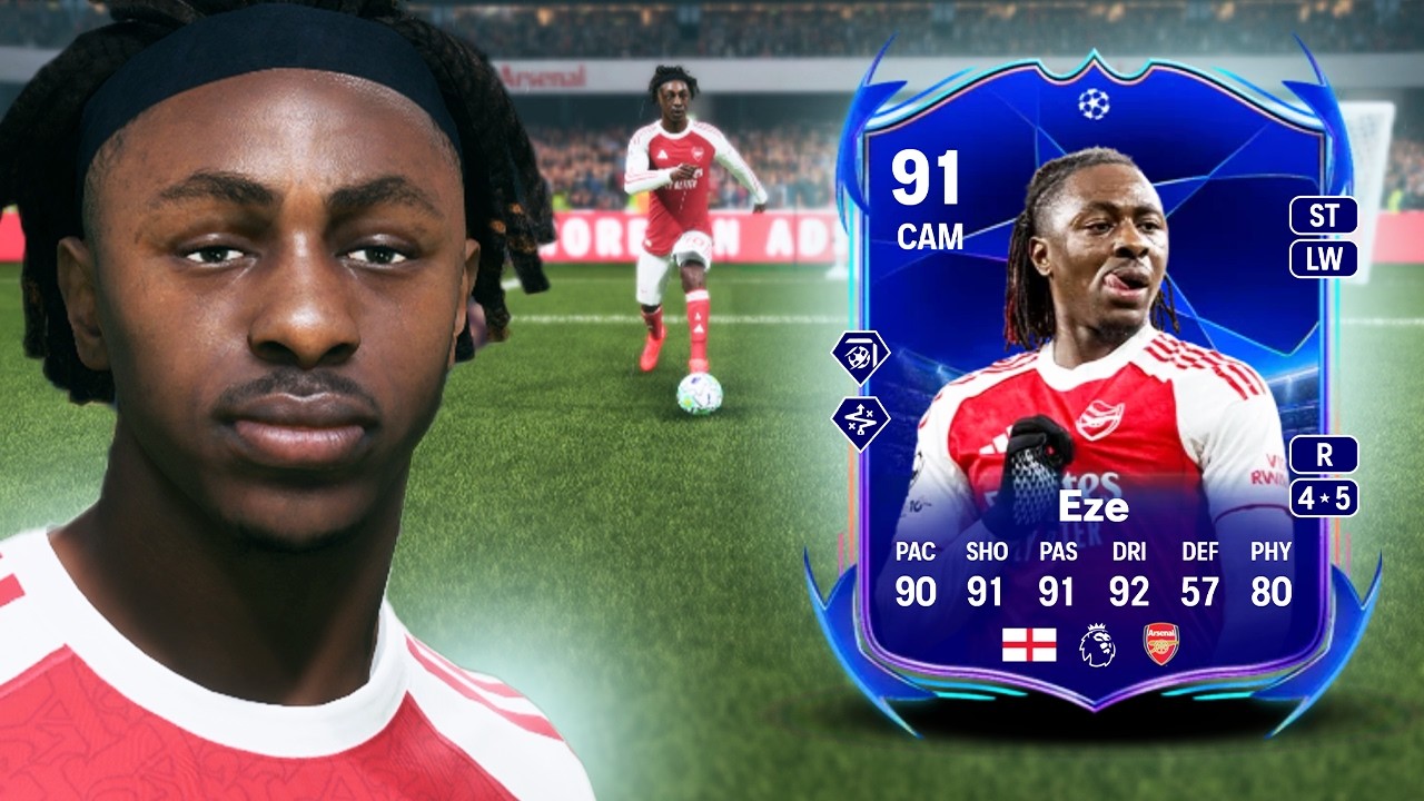 Обзор игрока EZE 91 RTTF SBC в FC 26 | FC 26 ULTIMATE TEAM