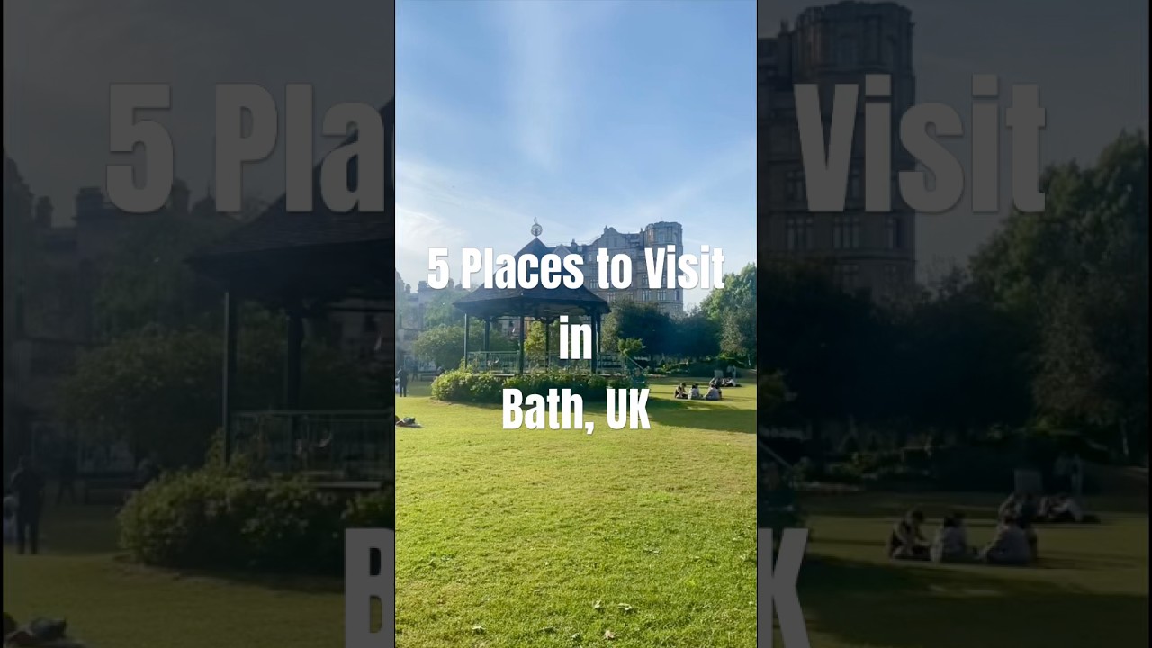 🏛️ Top 5 Places to Visit in Bath | Day trip ideas from London | Best Things to do in Bath, England
