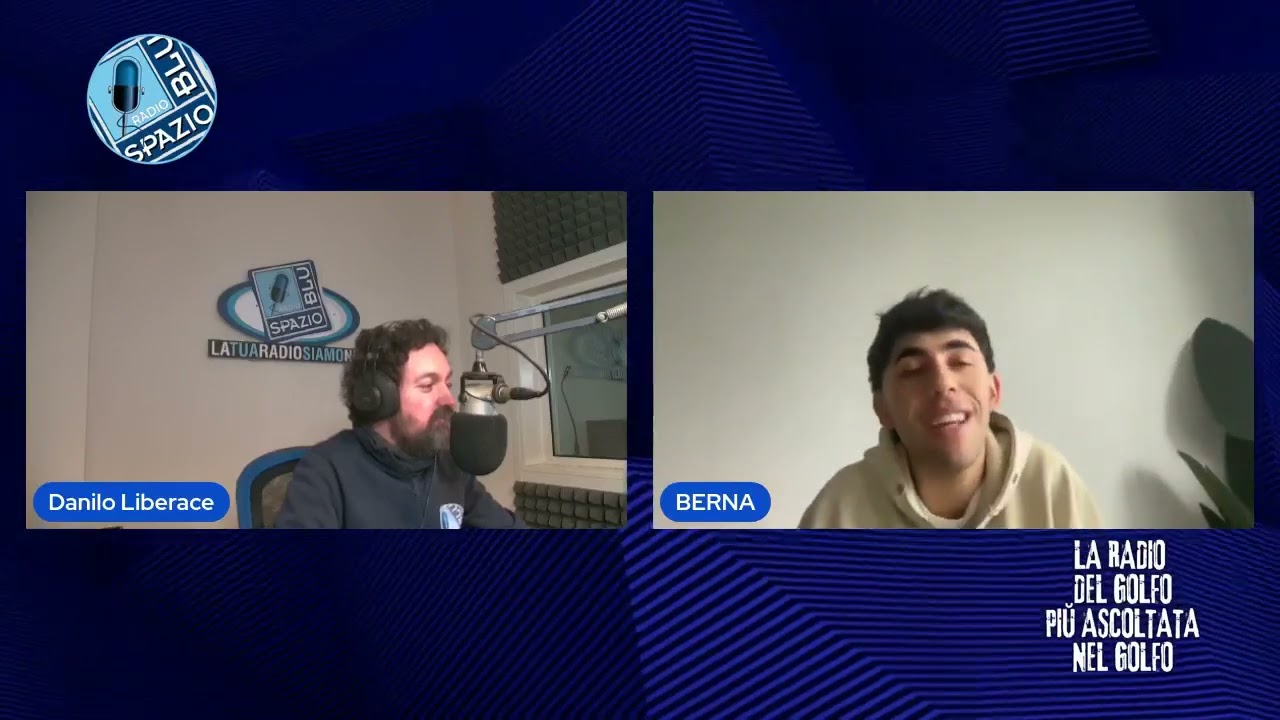 Berna ospite di Radio Spazio Blu