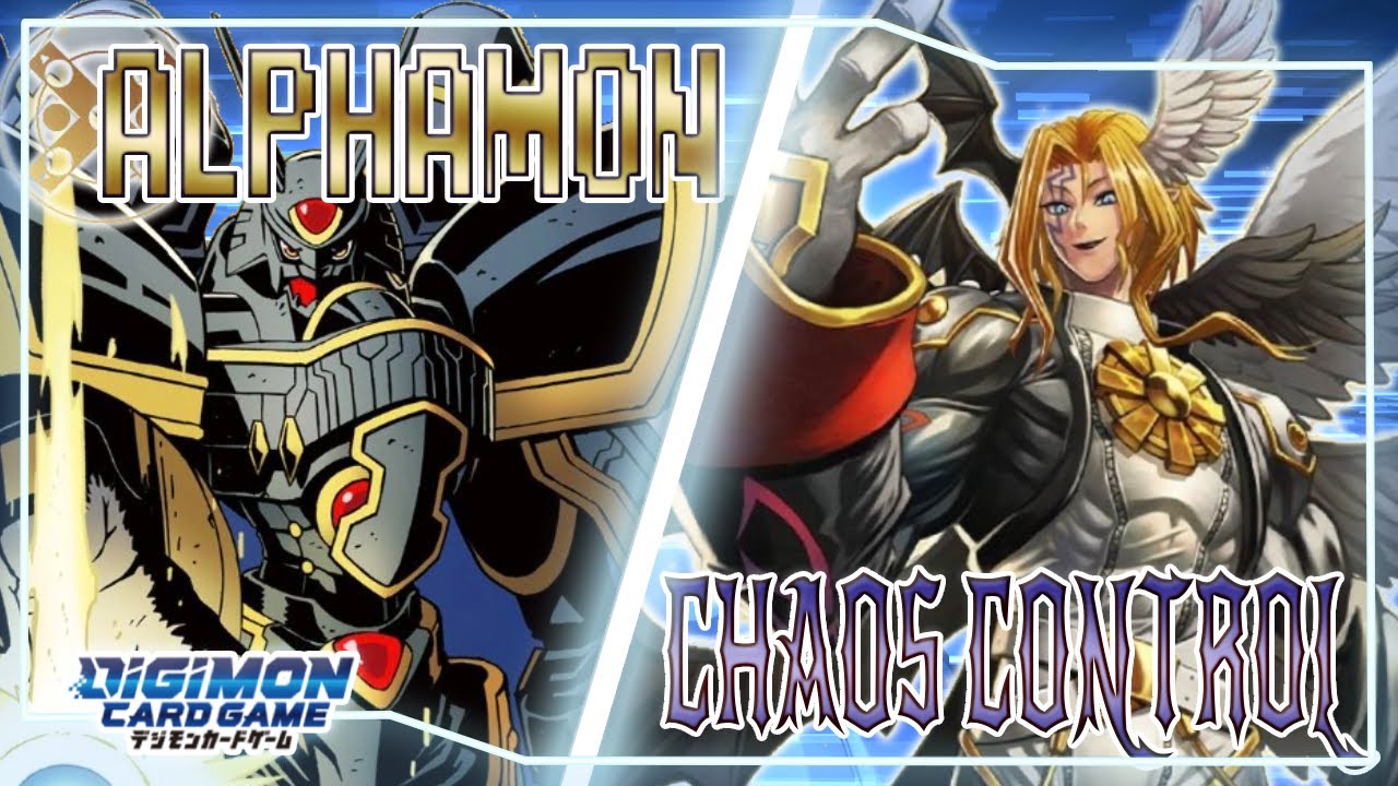 Alphamon VS Chaos Control (Purple/Yellow) | BT13 | Digimon TCG Gameplay