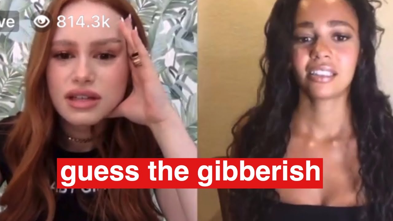 Madelaine Petsch and Vanessa Morgan Play Guess The Gibberish