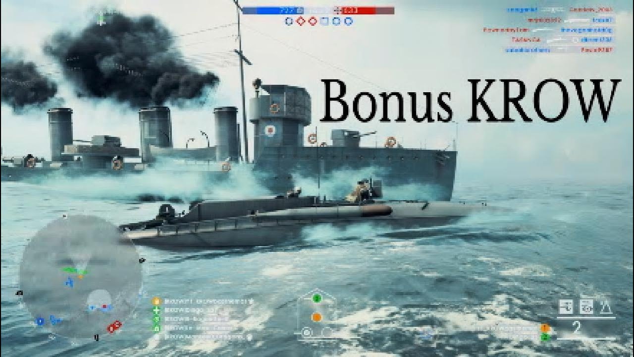Bonus FR PS5 Battlefield 1 #41 Fun with KROW