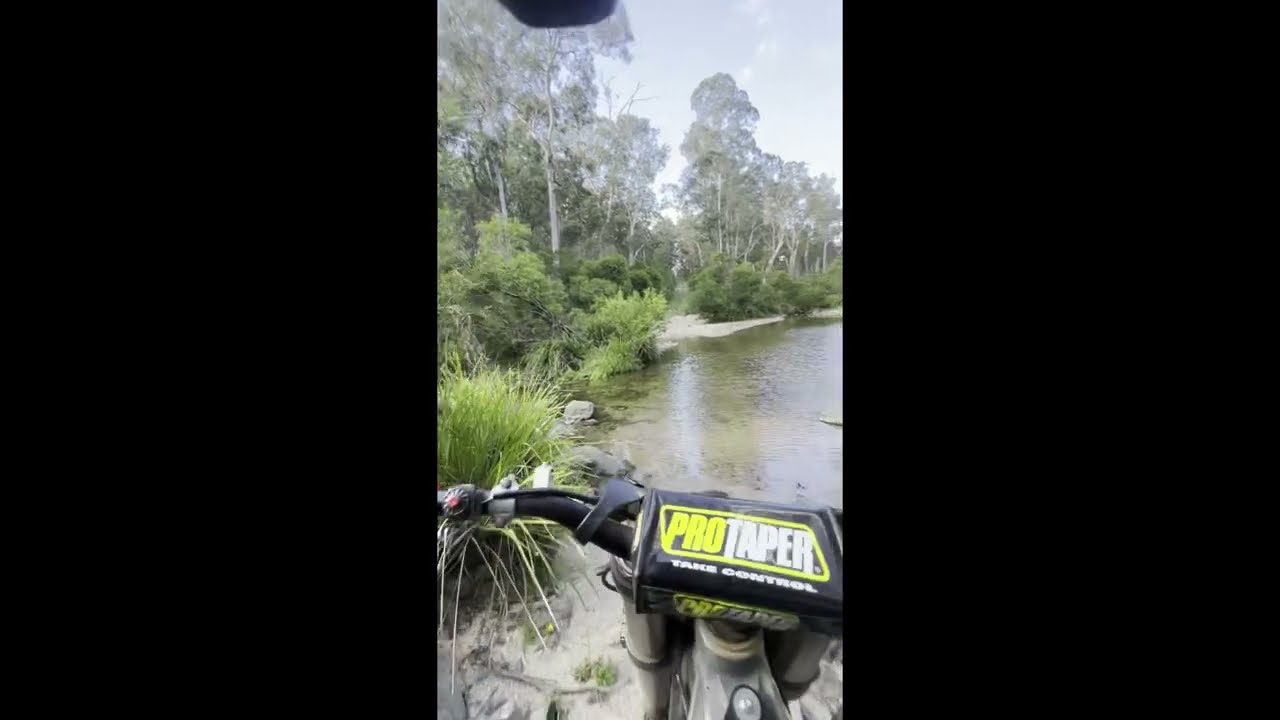 little ride on the 2006 kx450f