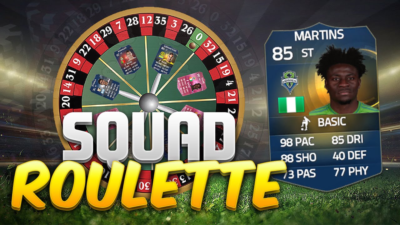 FIFA 15 SQUAD ROULETTE!!! CRAZY NEW SQUAD BUILDER SERIES WITH TOTS MARTINS!!!