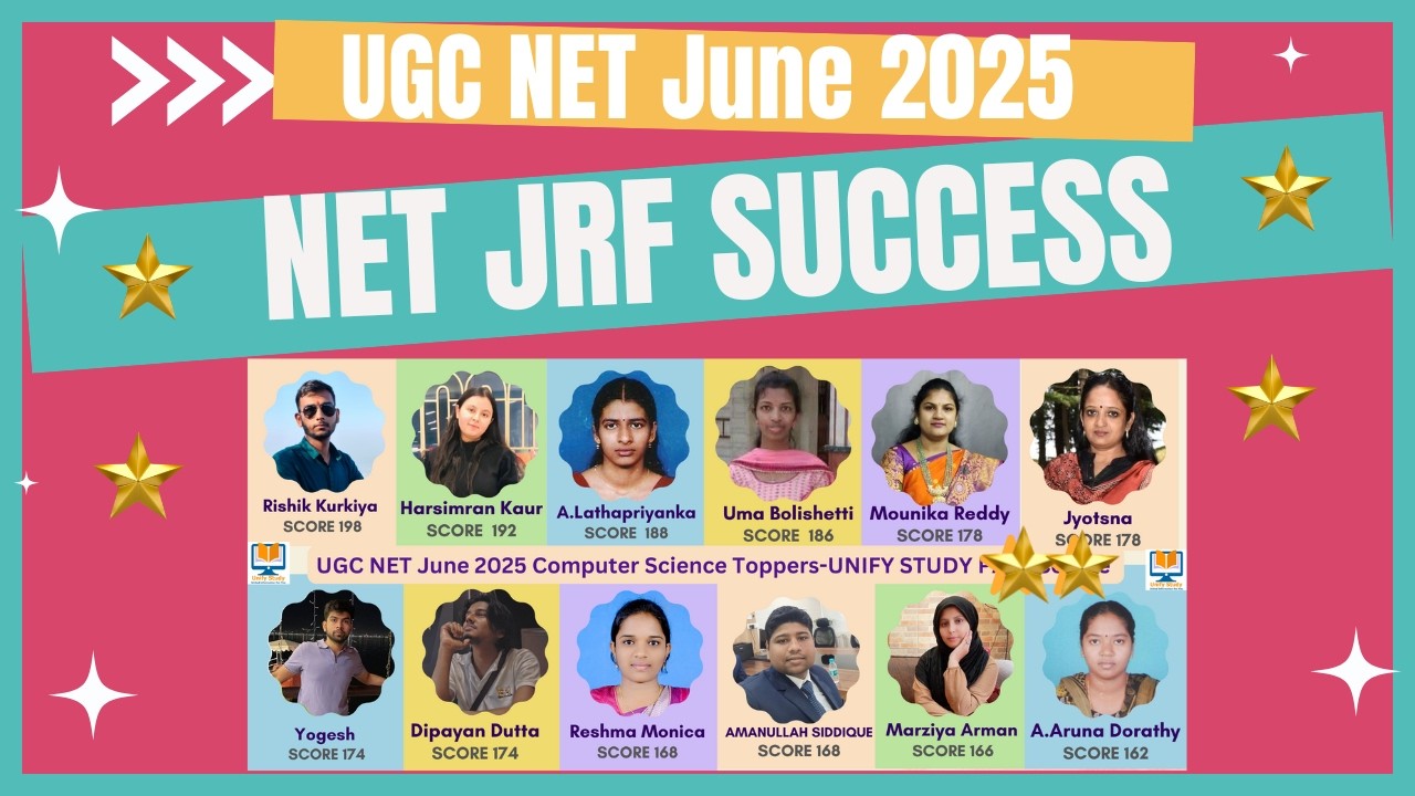 Best Platform for UGC NET JRF Computer Science preparation-Our Success Story is our Identity