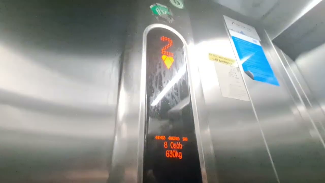 2x kone ecodisc elevator/2x Windy kone ecodisc in galeria Zabrze in Zabrze in Poland