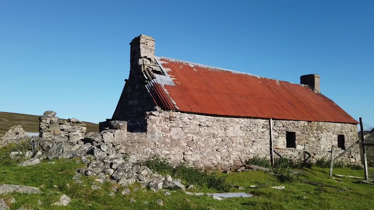 Exploring an old Derelict Croft in the north of Scotland