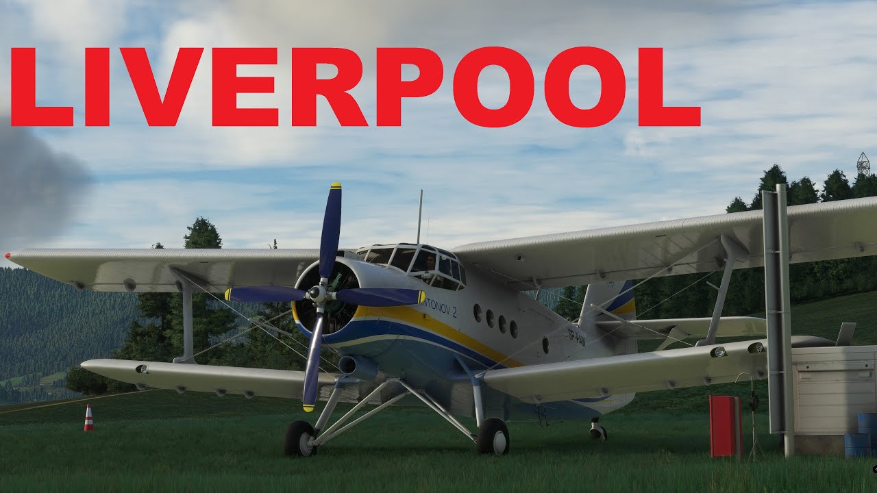 LIVERPOOL AN2 COLD and DARK (4K) MSFS2023 | EGGP / Serw noth eur.