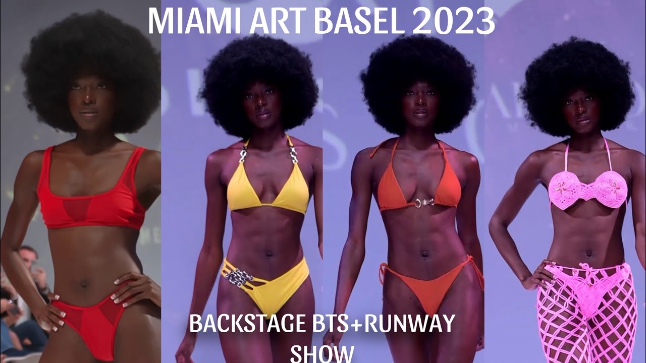 MIAMI ART BASEL 2023 Fashion Show|  Walking The Runway| Full Behind The Scenes and more