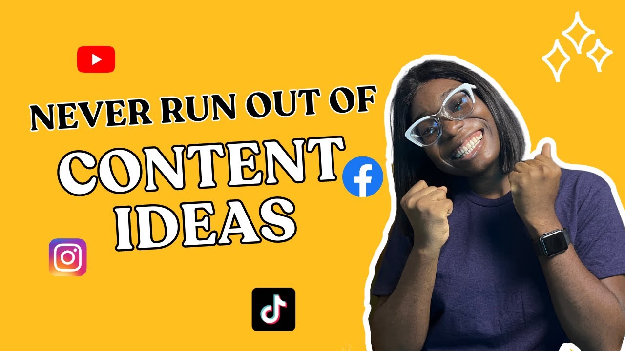 5 WAYS TO GENERATE ENDLESS CONTENT IDEAS AS A SOCIAL MEDIA MANAGER