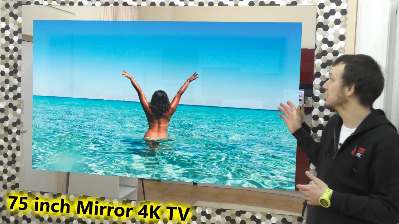 Installing a 75 inch Magic Mirror 4K Ultra HD TV Into The Wall