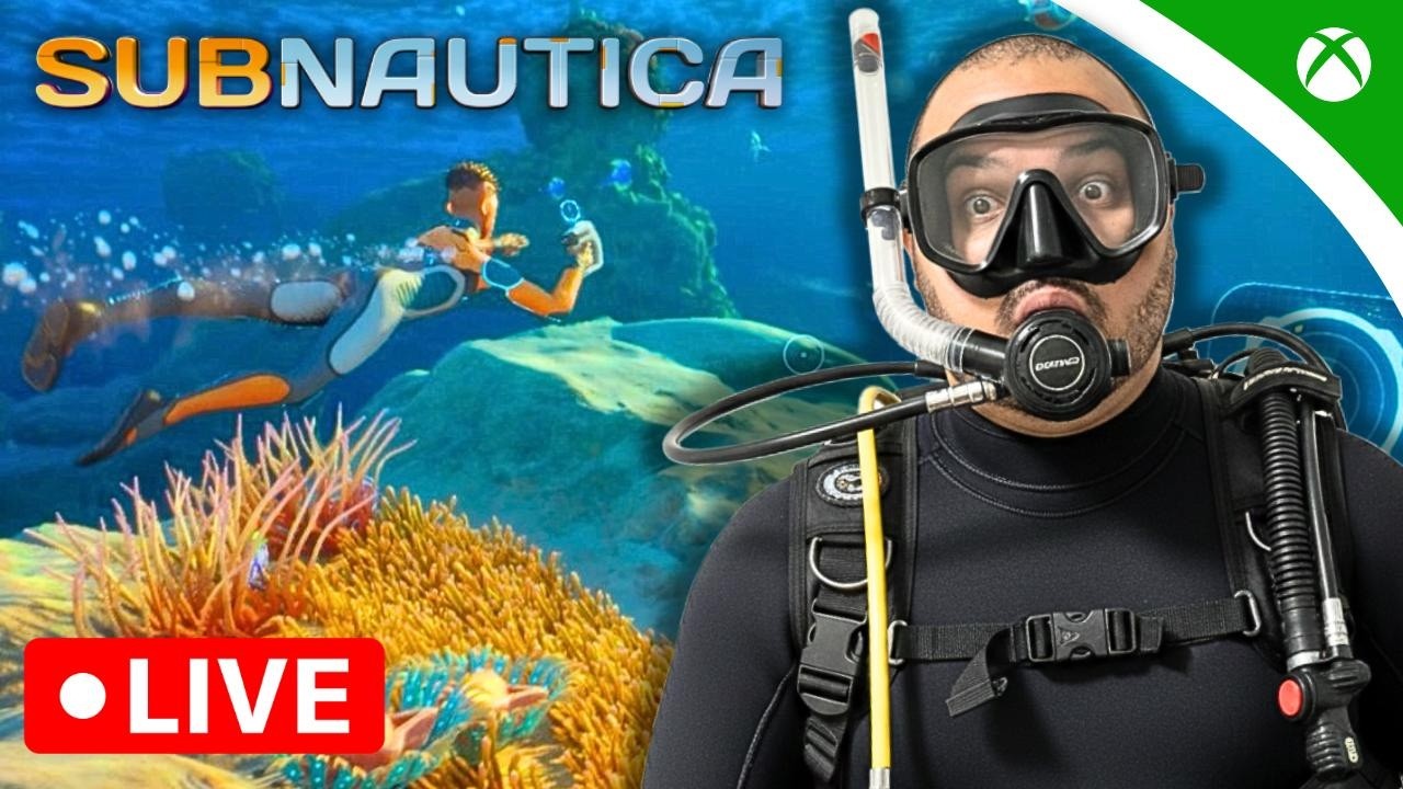 🔴 Subnautica: MINHA PRIMEIRA VEZ NO OCEANO!
