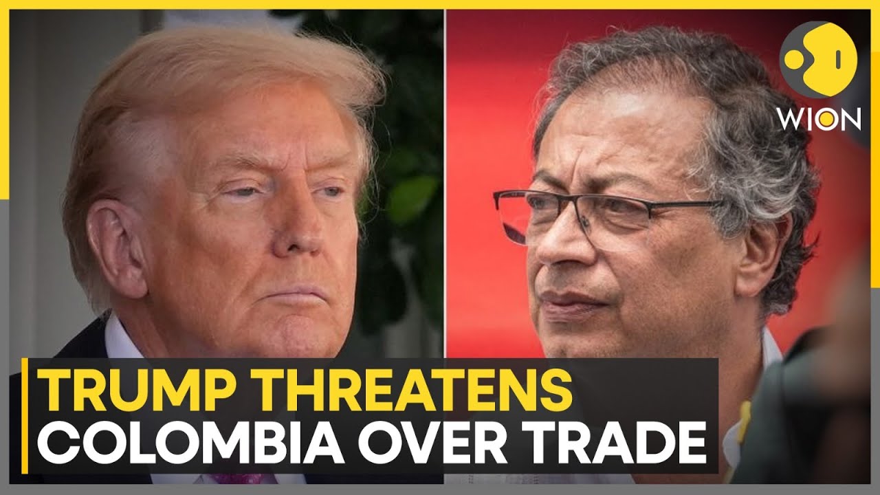 Diplomatic Rift: Colombia Recalls Ambassador to U.S. | Trump Threatens Tariffs, Halts Aid | WION