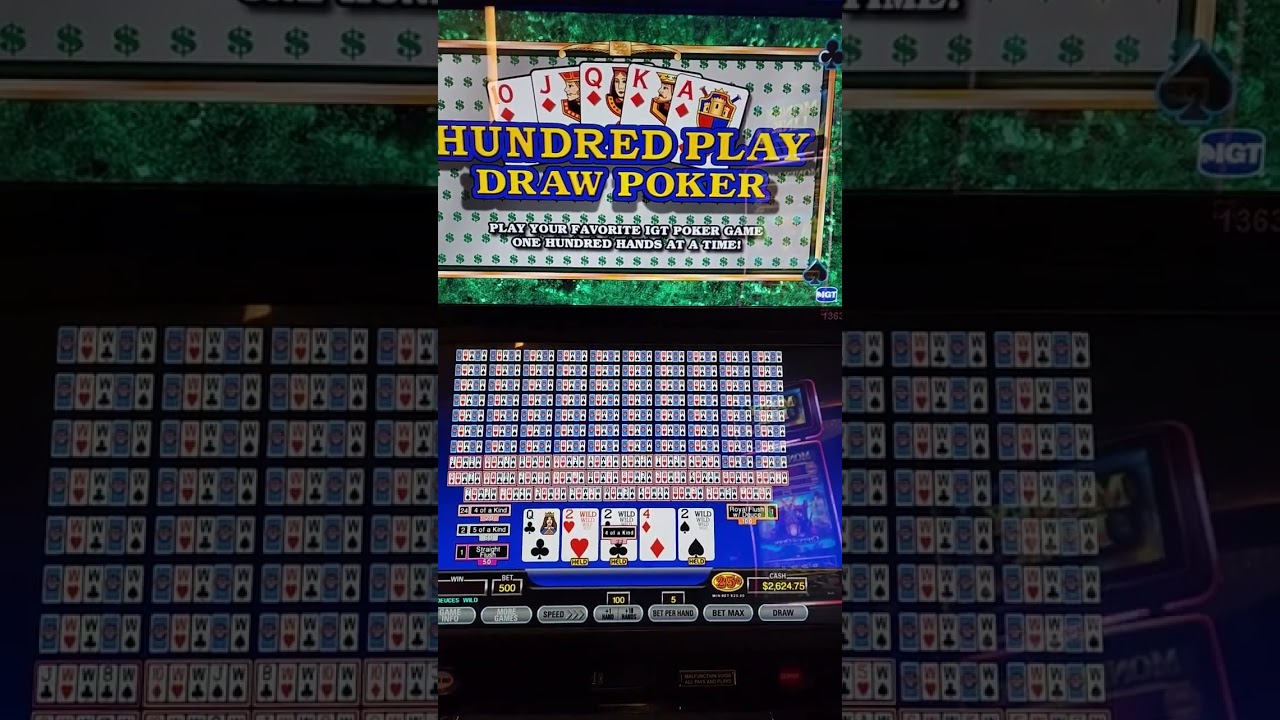 Dealt 3 deuces on 100 play, HOW MANY DO WE GET?! - The Jackpot Gents