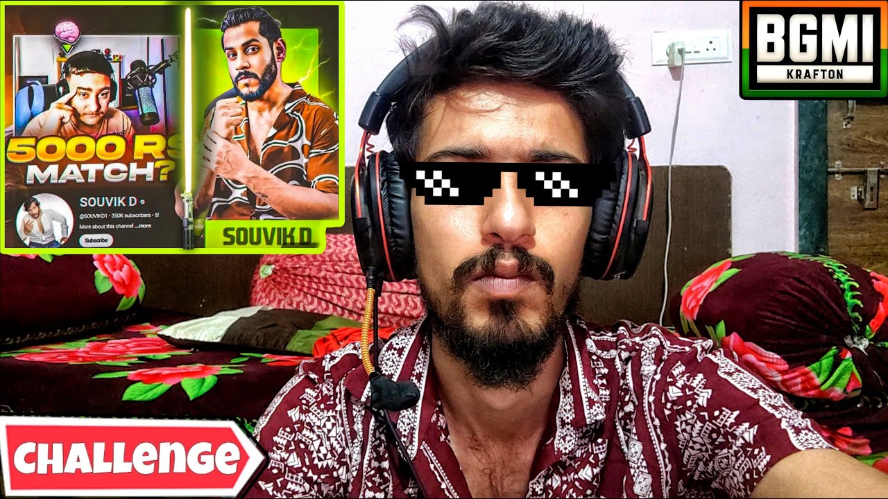 BGMI TDM GOD @SOUVIKD1  VS CAMPER @demonex  | MY REACTION 😱
