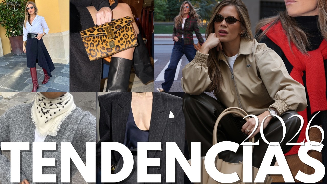 10 TENDENCIAS DE MODA PRIMAVERA 2026
