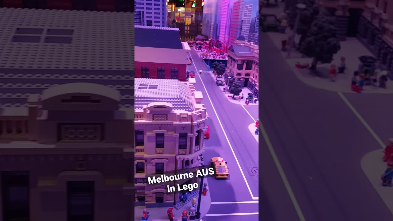 Melbourne AUSTRALIA in lego  #lego #lego #rebuildtheworld #rebuildthe #melbourne