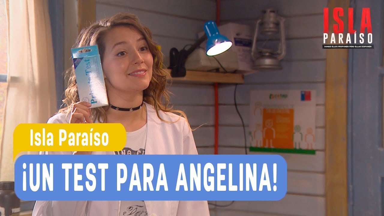 Isla Para&iacute;so - &iexcl;Un test para Angelina! / Angelina y Juan Luis