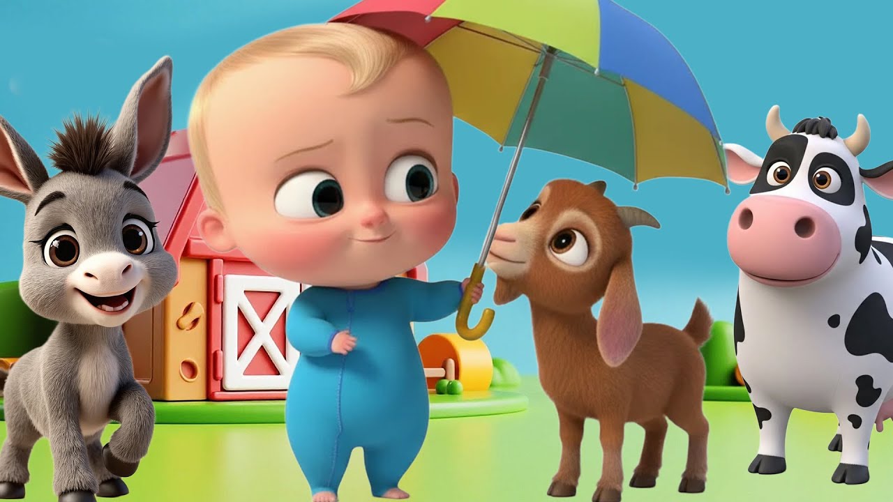 Rain Rain Go Away + More Nursery Rhymes & Kids Songs / Cartoons