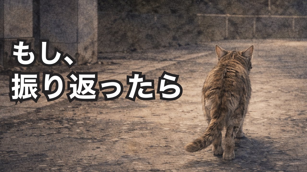 もし、あいつが振り返ったら― 野良猫がくれた、もう一度生きる理由 ―