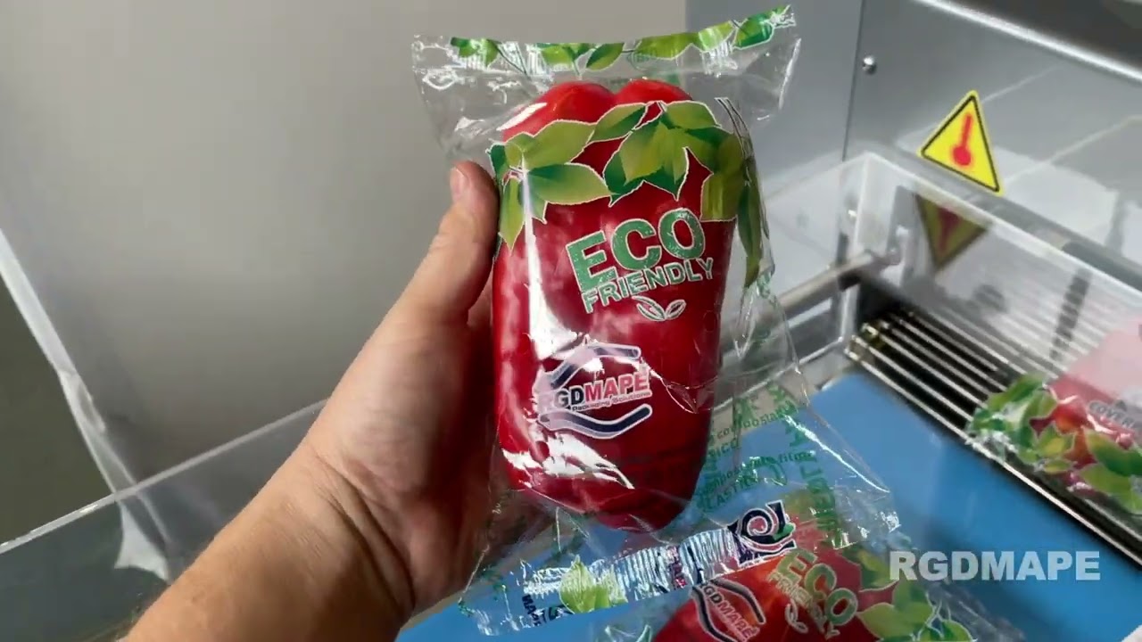 MÁQUINA EMPAQUETADORA FLOW-PACK PARA ENVASADO DE PIMIENTOS, UNITARIO. RGDMAPE,S.L.