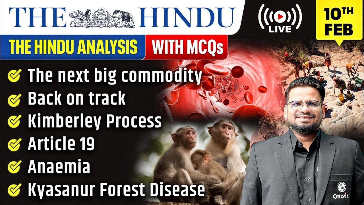 The Hindu Analysis | 10th February 2026 | The Hindu Newspaper  - Practice Questions | Prashant Sir