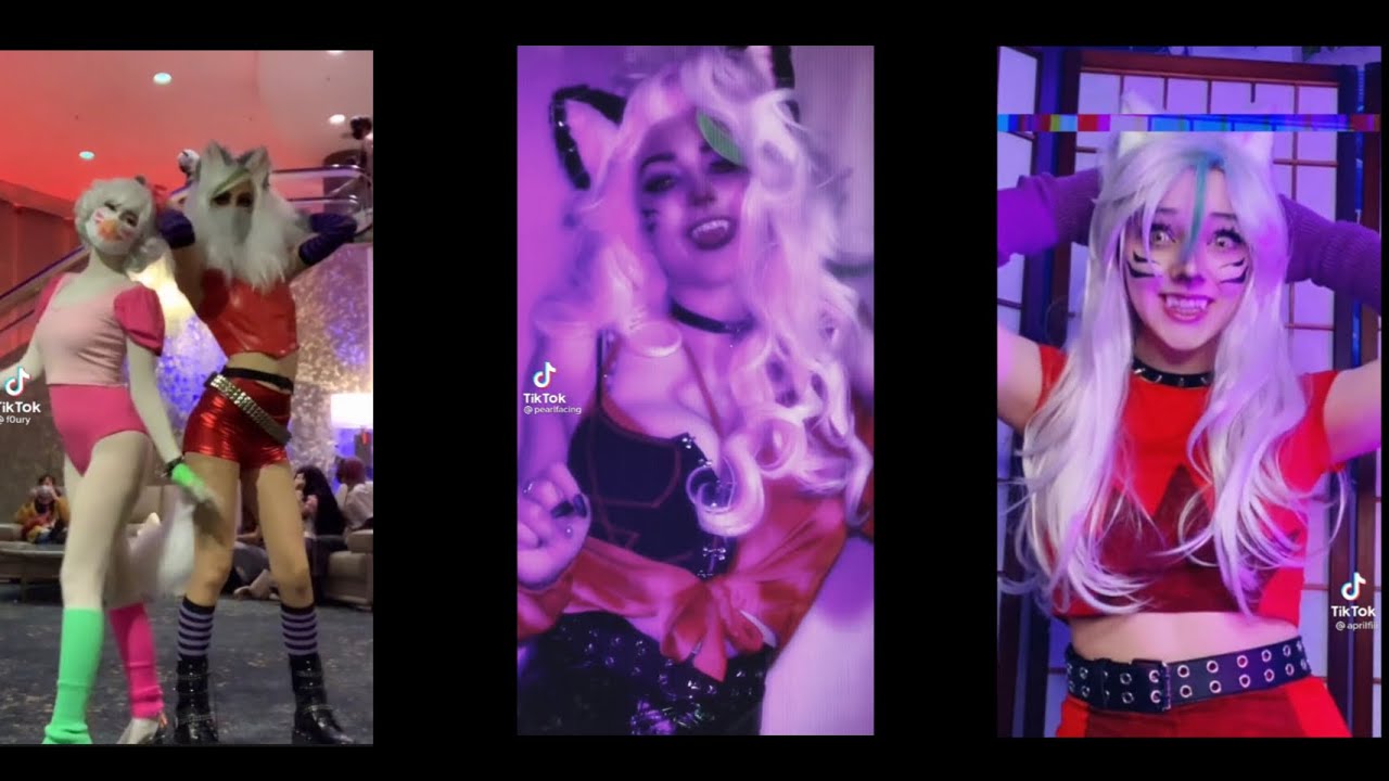 •| Roxanne Wolf cosplay TikTok compilation|•