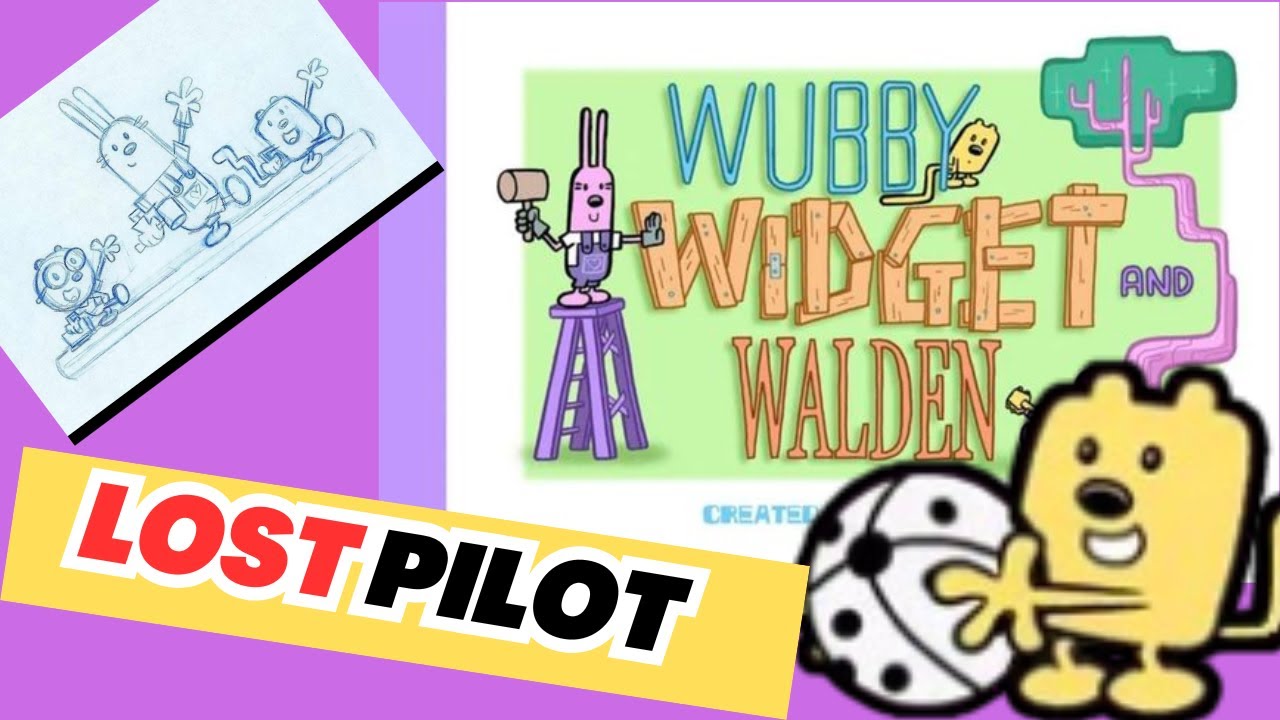 Maxxjr's lost media: Wubby Widget, Walden (The Wow Wow Wubbzy PILOT 2004) #lostmedia