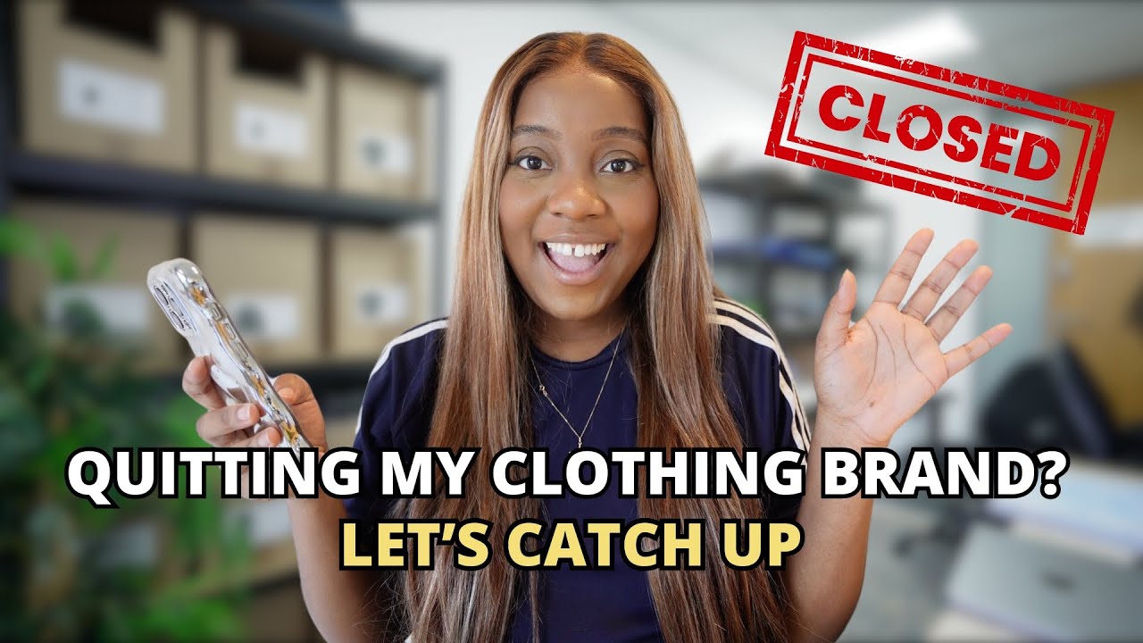 Closing My Clothing Brand?! Business Is Hard  | Let's Catch Up