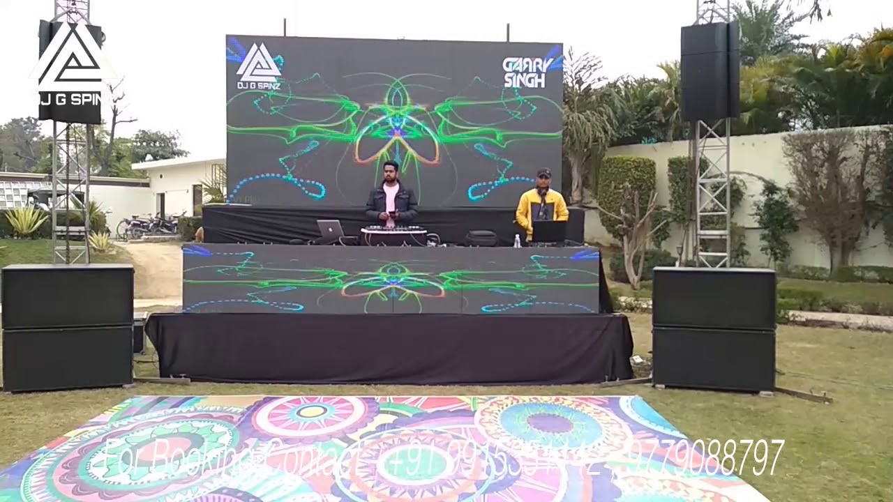 Dj G Spinz I Outdoor Day Setup