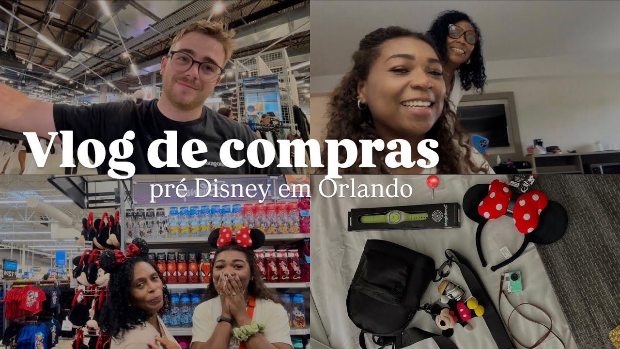 Compramos tudo de última hora pra Disney e Universal 😱 | Orelhinhas, lembrancinhas, e short da mãe🤣💕
