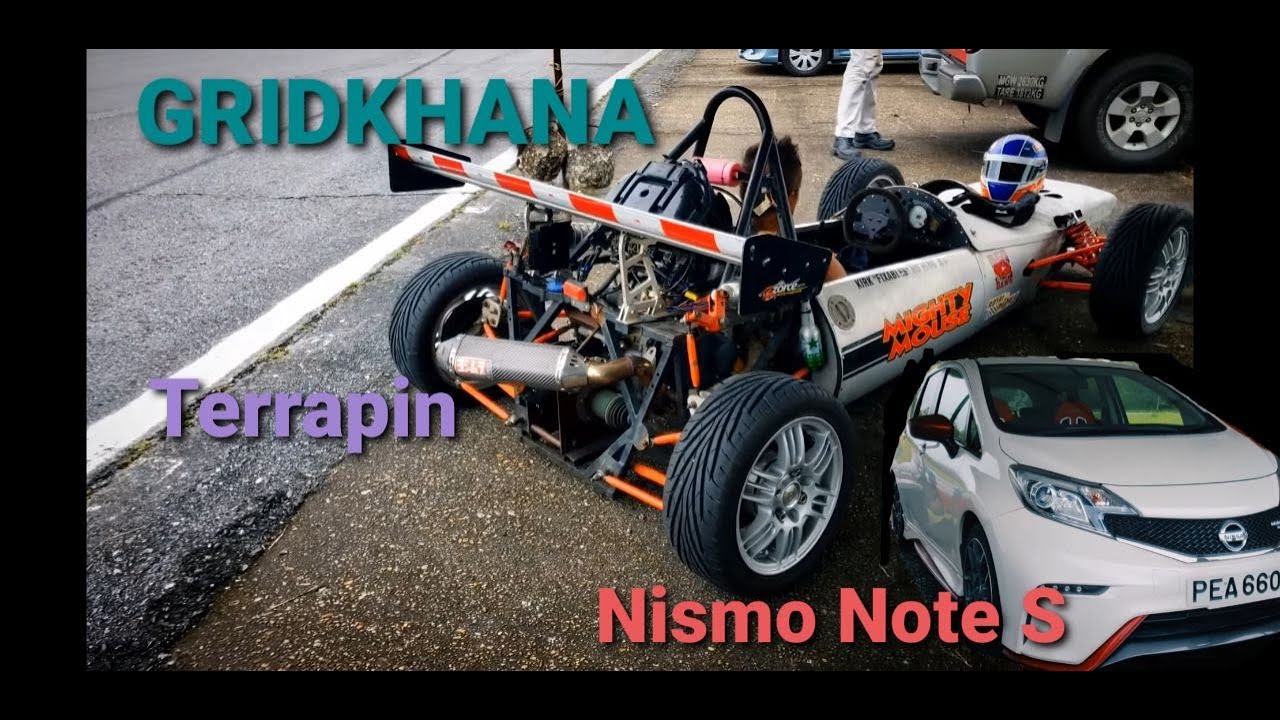 Terrapin and Note S run down at gridkhana event