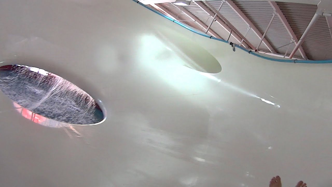 Space Bowl Water Slide at Splashdown Poole