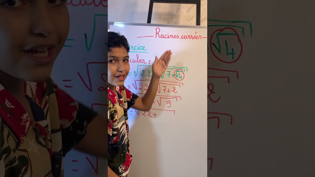 Racines carrées #3ac #maths #الرياضيات #school #mathematics #college #3ac