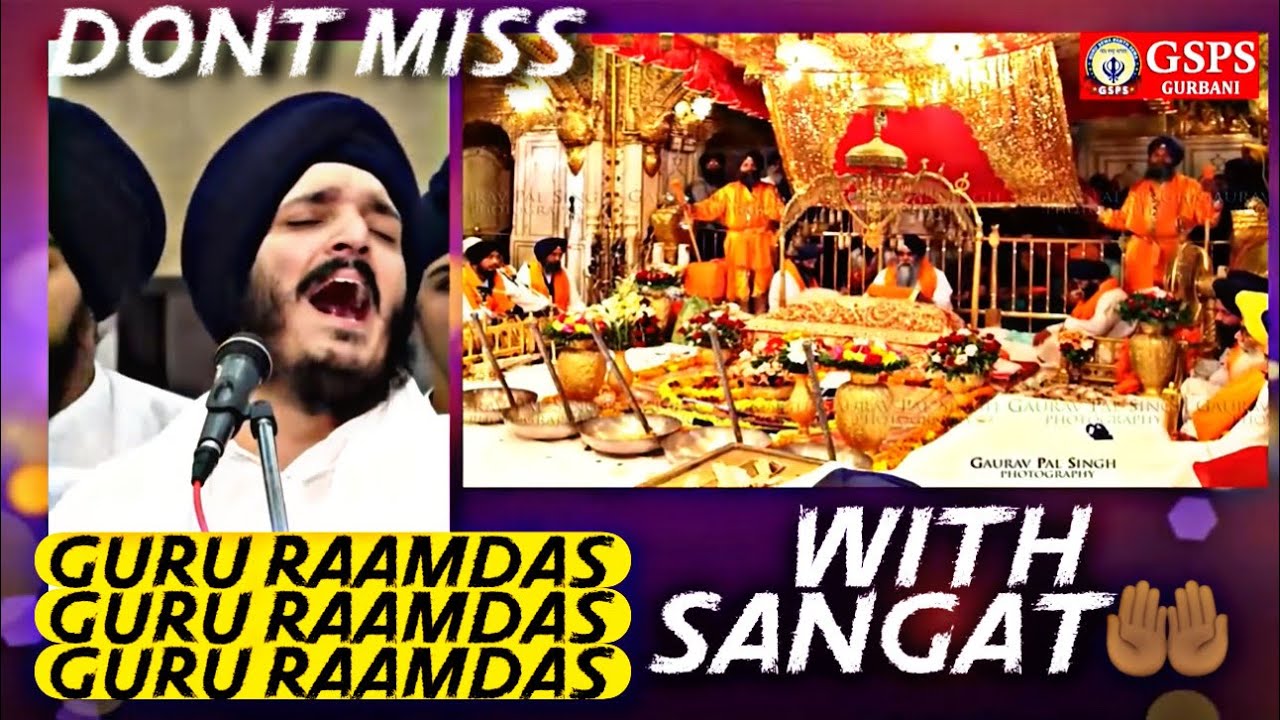 Guru Raamdas Guru Raamdas With Sangat ♥️ | Bhai Jagjeet Singh Babiha