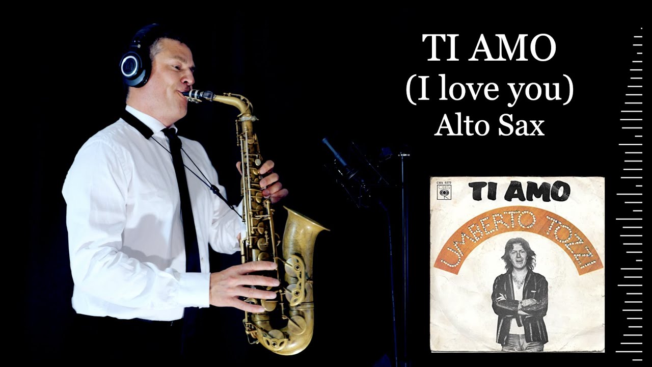 TI AMO - Umberto Tozzi - Alto Sax - Free score