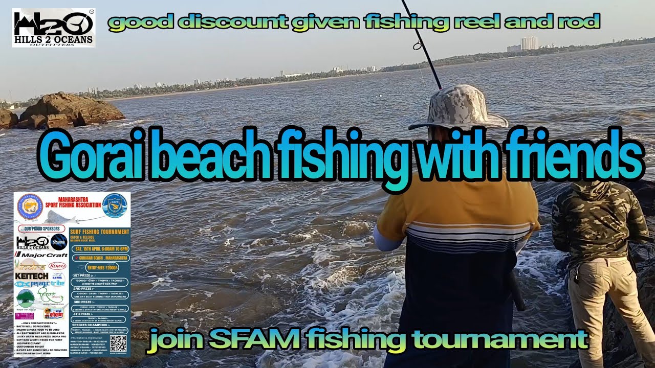 GORIE BEACH FISHING WITH FRIENDS !!! मित्रांसोबत केली गोराई मध्ये फिशिंग!!!#fishing #crab #eel #fish