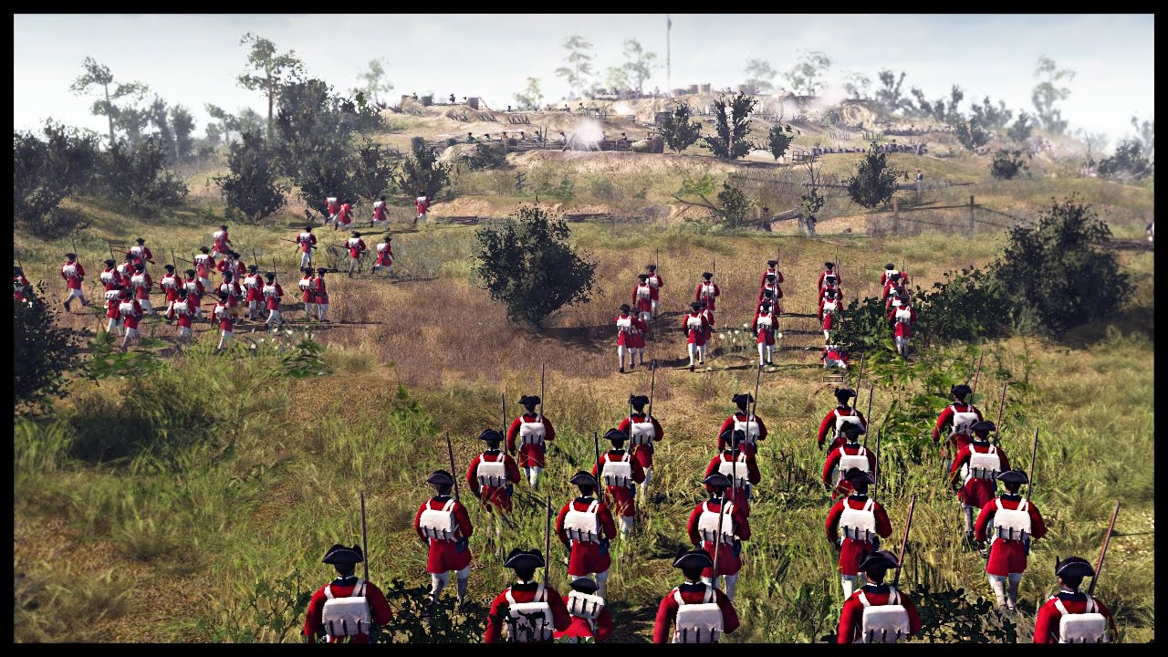 Brutal Battle of Bunker Hill - American Revolutionary War | Men of War Assault Squad 2 Mod Gameplay