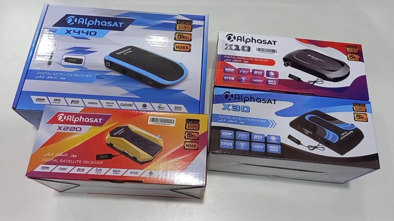 الجـــــديــــــــد الأجهزة ALPHASAT تحمل فوريفر و فانكام مع تطبيقات متنوعة X440 X220 X10 X30