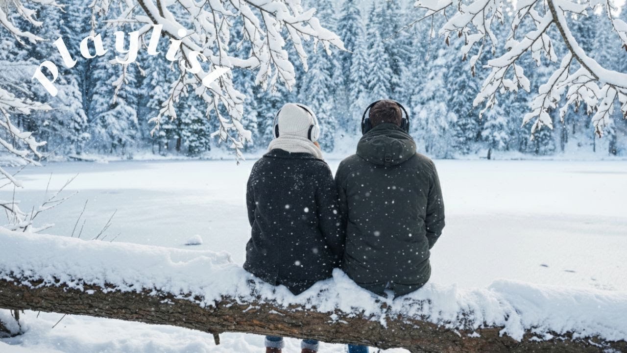 Плейлист 🎧 | Теплая зимняя музыка из кафе у заснеженного окна❄️🎶 | BGM для кафе | Chill Pop