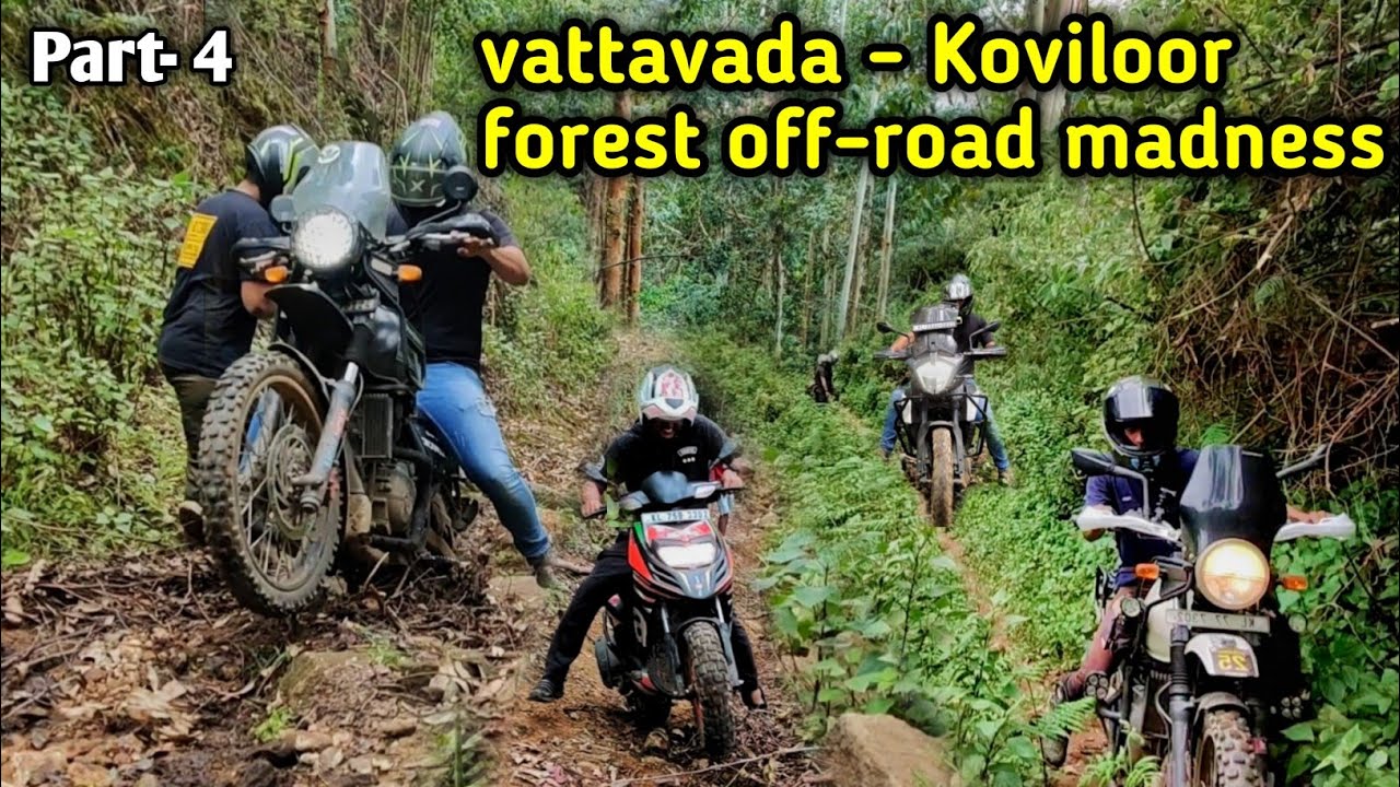 കാട് തകർത്ത് ഒരു ഓഫ്‌റോഡ് || with Himalayan , KTM adv 390 , Aprilia 160 || off-road madness 🔥🔥