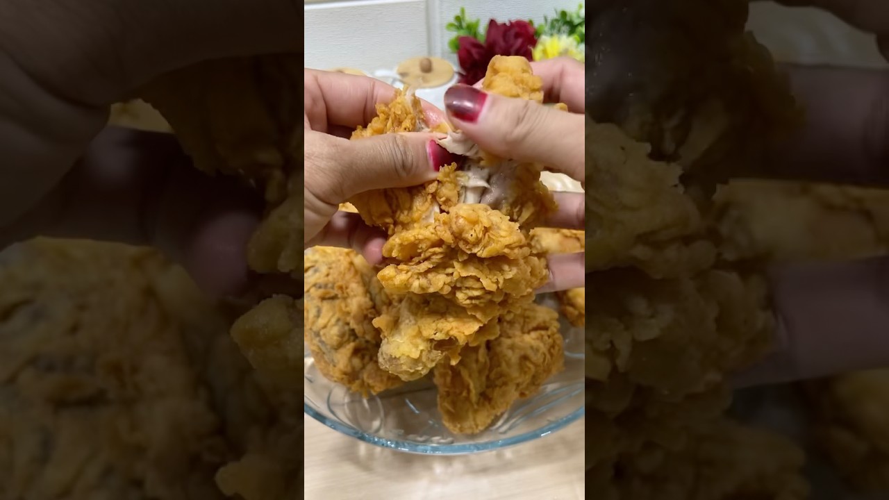 Resep rahasia ayam Kentucky yang renyah tahan lama #resepsimple #masakancepat #ayamkentucky