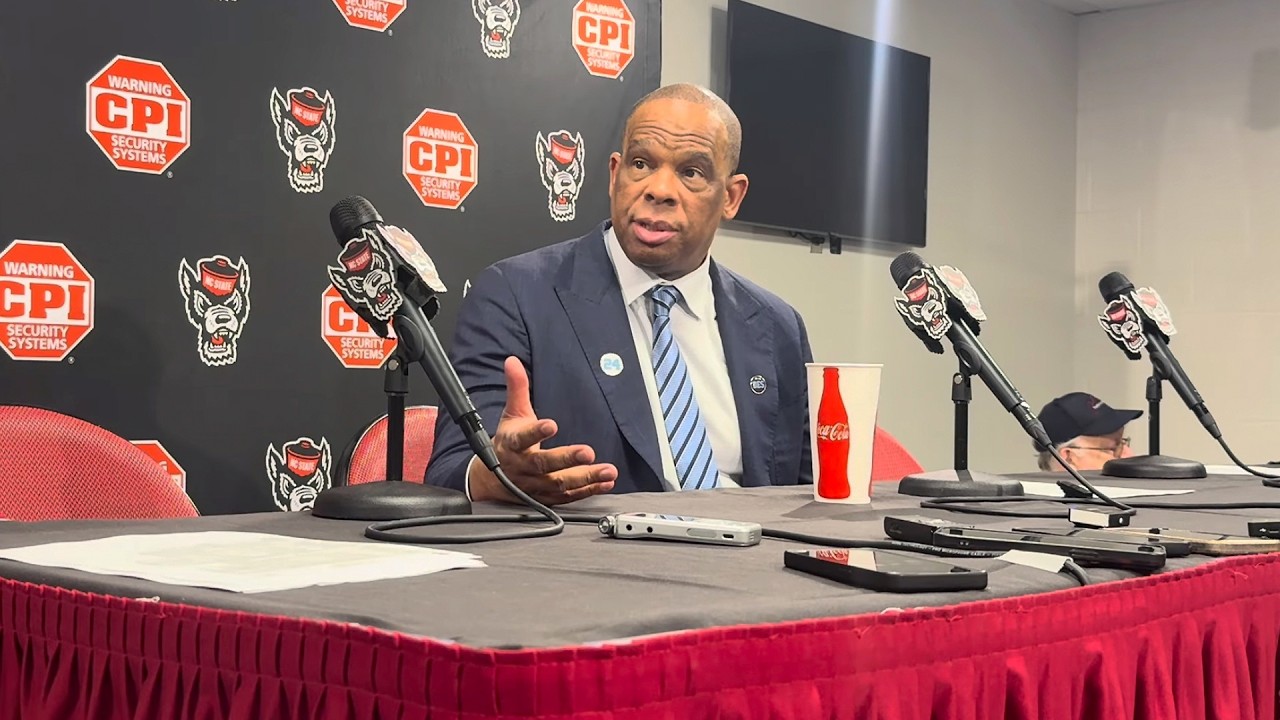 Hubert Davis Post-NC State Press Conference | UNC Basketball