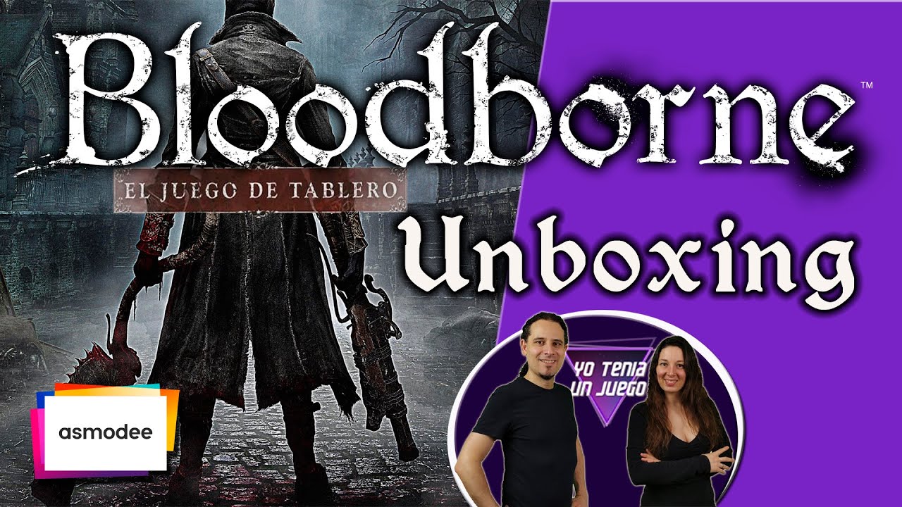 BLOODBORNE | Juego de Mesa | UNBOXING | Español 🎲