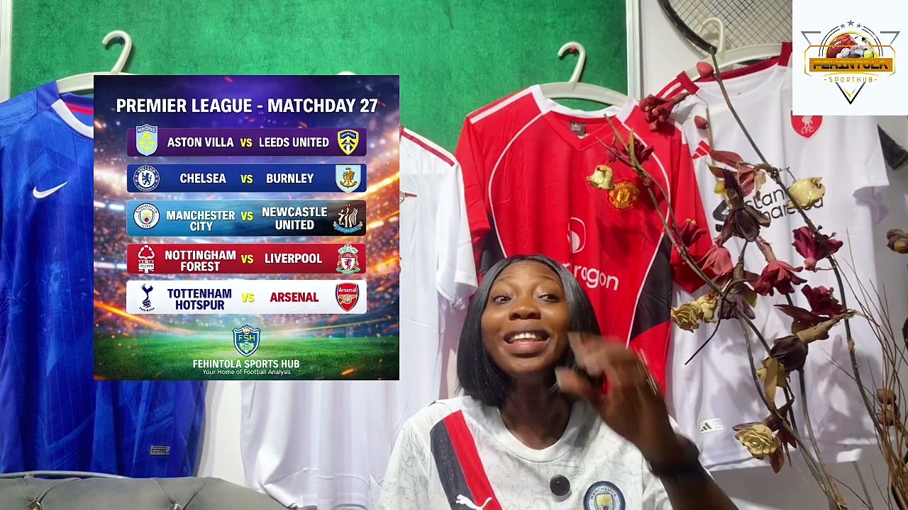 PREMIER LEAGUE MD27 PREVIEW🤔🔥⚽️ #arsenal #mancity #titlerace #premierleague #football 
