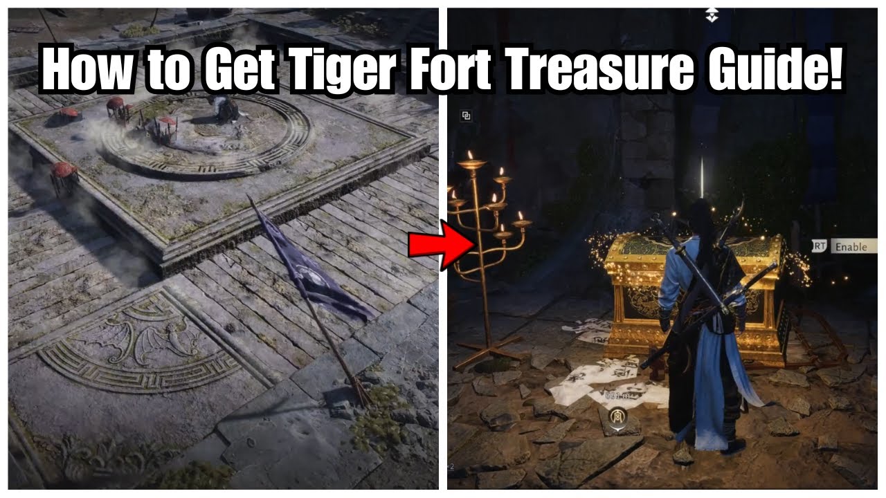 Where Winds Meet - How to Get Tiger Fort Treasure & Unlock Touch of Death GUIDE