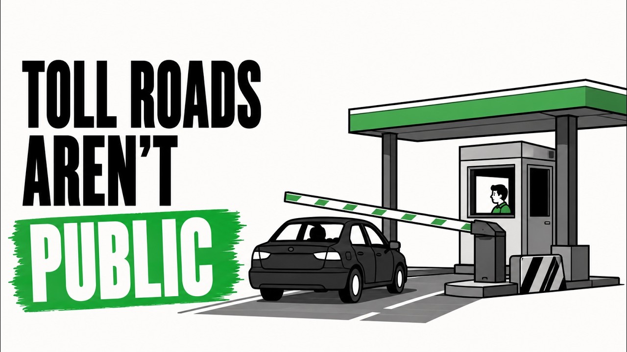 The Hidden Business Behind Toll Roads | How Every Trip Makes Someone Money
