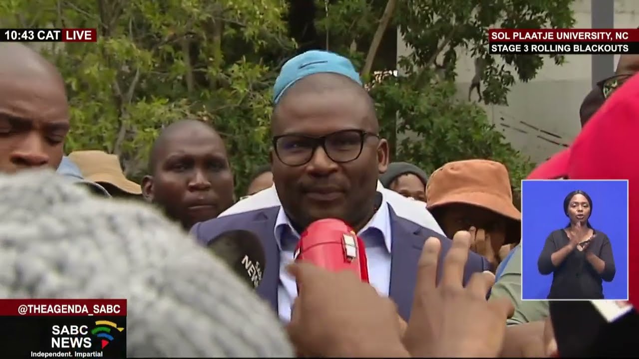 Students at Sol Plaatje University protest over food and accommodation