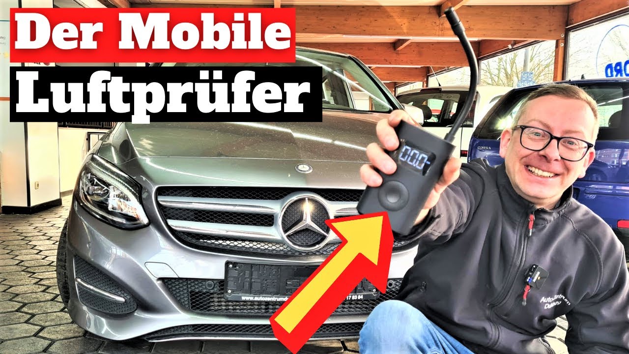 Mercedes B Klasse W246 | Der Richtige Luftdruck | Mobiler Luftprüfer |