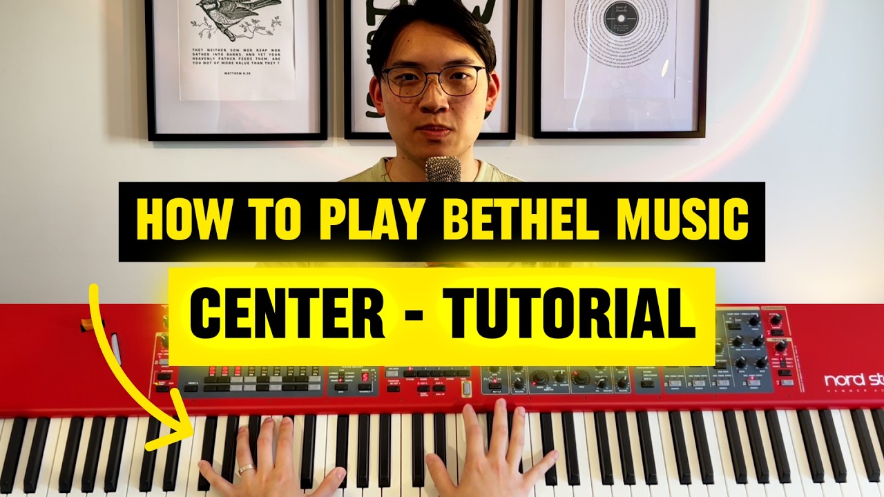 How to Play Center | Piano (PLAYTHROUGH/TUTORIAL) 🎹 | Bethel Music and Abbie Gamboa